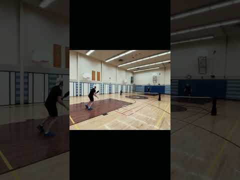 Thumbnail of JonTaylorTennis - 7 - PICKLEBALL AMBIDEXTROUS point with RIPPED overhead smash - #pickleball #flow
